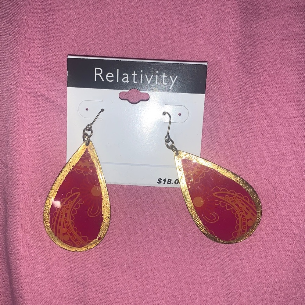 Pink Earrings